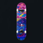 Psicodélica para skate<br><div class="desc">Torne este Psicodélico para skate seu próprio texto, adicionando seu texto. Para acessar ferramentas avançadas de edição, vá para "Personalizar este modelo" e clique em "Detalhes", role para baixo e pressione o link "clicar para personalizar mais".</div>