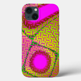 Psicodélico Rosa e Dourado