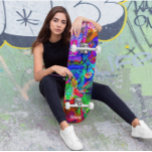 Psicodélicos para skate<br><div class="desc">Torne este Psicodélico Deck seu próprio,  adicionando seu texto. Para acessar ferramentas avançadas de edição,  vá para "Personalizar este modelo" e clique em "Detalhes",  role para baixo e pressione o link "clicar para personalizar mais".</div>