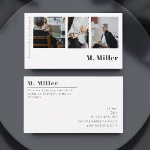 Psicóloga terapeuta da psicologia Cartão de visita