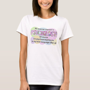 Psicologia da Camiseta Linguagem do Amor (TDAH, Au