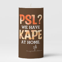 PSL vs. Kape Humor de Café de Outono Filipino 3X6"