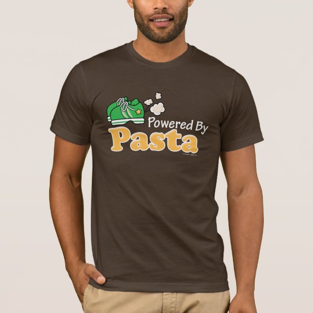 Psto pelo t-shirt do corredor da massa (Frente)