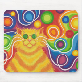 Psy-cat-delic mousepad