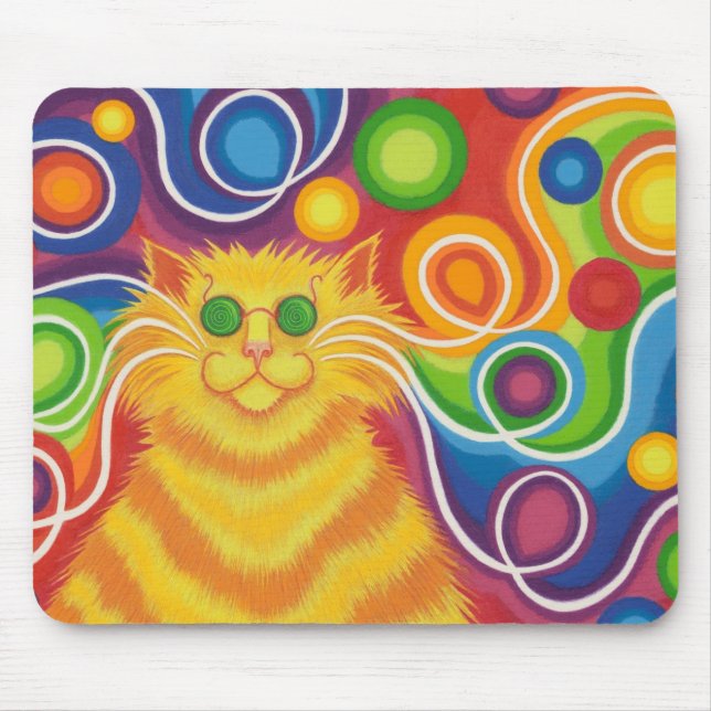 Psy-cat-delic mousepad (Frente)