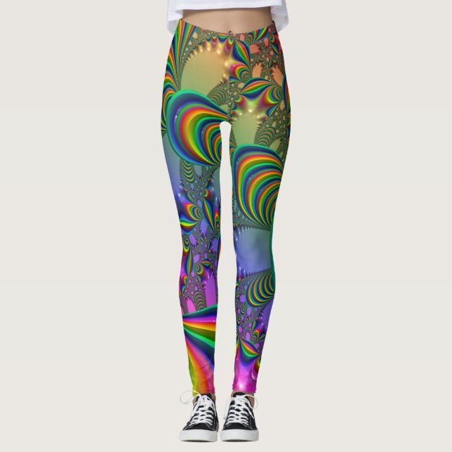 Psychedelic  Leggings (Frente)