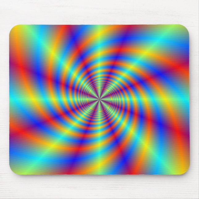Psychedelic Whirl Mousepad (Frente)