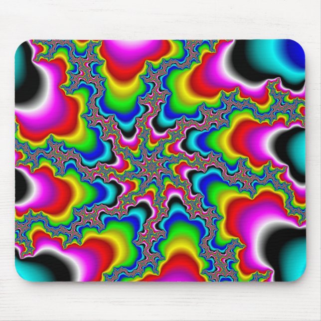 Psychedelica - Mousepad Fractal (Frente)