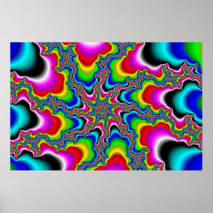 Psychedelica - Poster Fractal