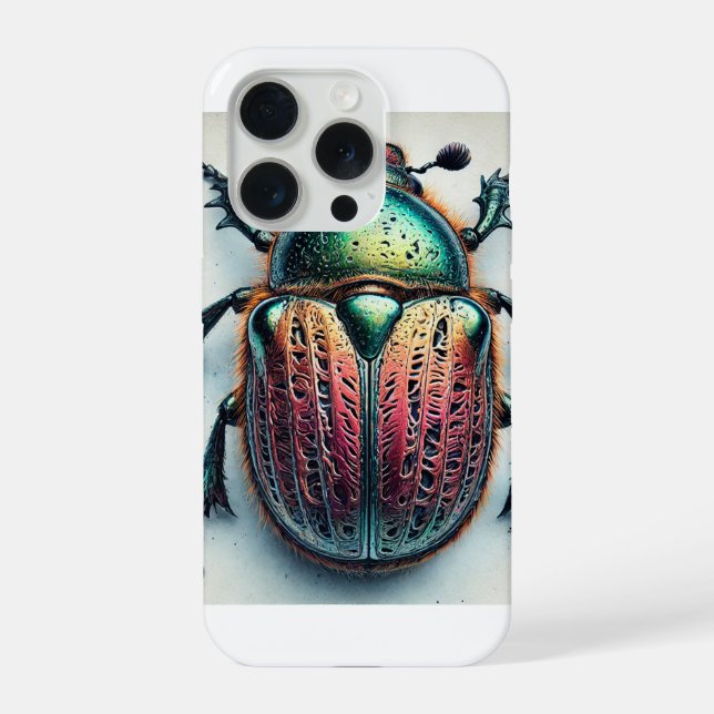 Psyrassa beetle 190924IREF251 - Watercolor (Verso)