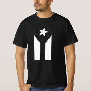 PUERTO RICO BLACK FLAG T-Shirt