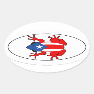Puerto Rico - etiqueta de Coqui