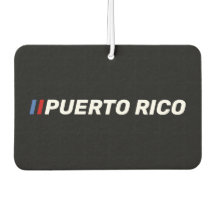 Puerto Rico Preto | Boricua Vermelho e Azul Acento