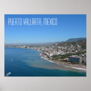 Puerto Vallarta City in Mexico Poster
