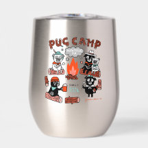 Pug Camp 2024 Vinho De Aço Inoxidável