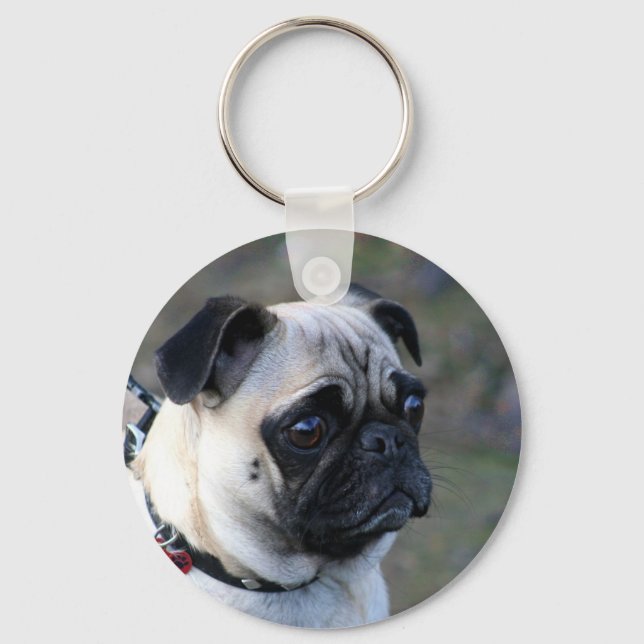 Pug chaveiro (Frente)