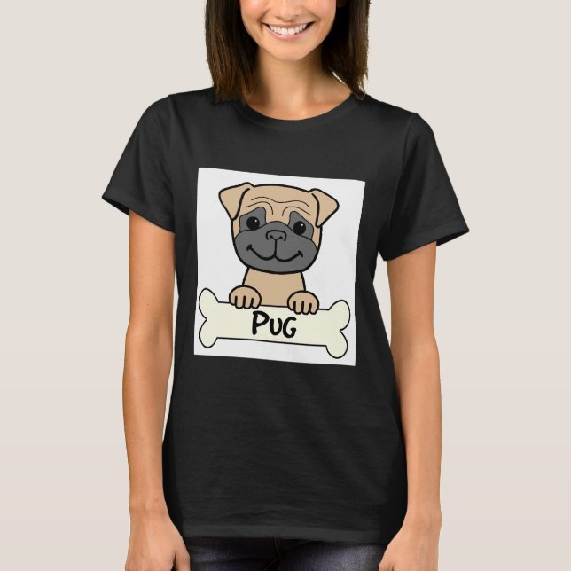 Pug Classic T-Shirt 271 (Frente)