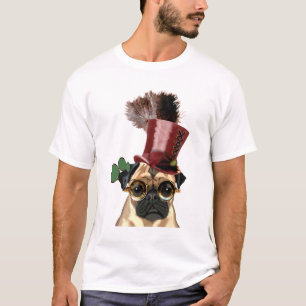Pug com Style Steampunk Top Hat