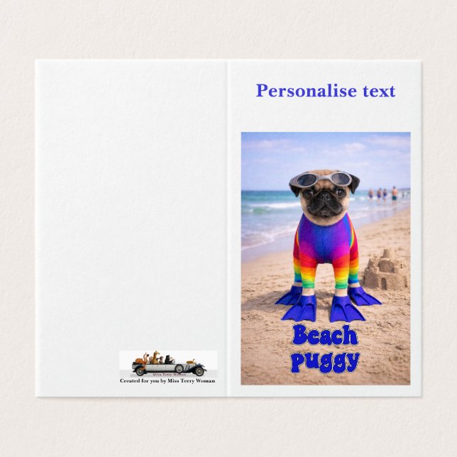 Pug da Praia (Exterior Desdobrado)