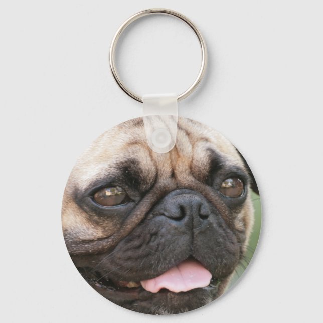 Pug Dog Chaveiro (Frente)