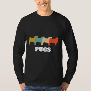 Pug Dog Gifts Retro Vintage Classic T-Shirt 330