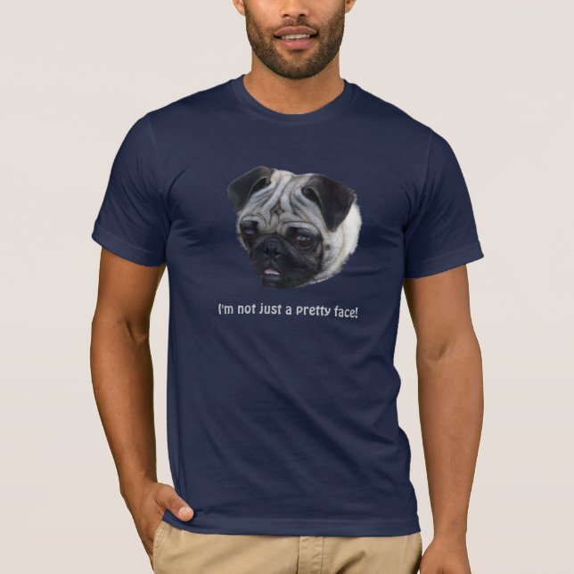 Pug Dog T-Shirt (Frente)