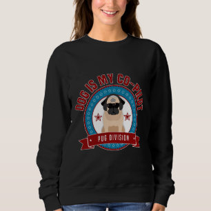 Pug É O Meu Camiseta Clássico Co-Piloto 346