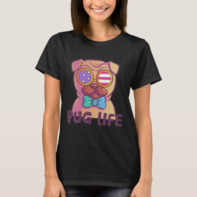 Pug Life Classic T-Shirt 119 (Frente)