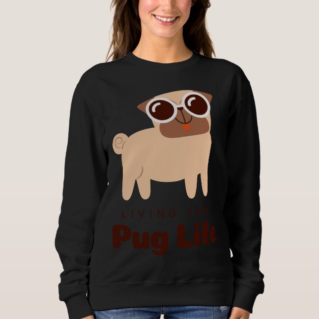 Pug life Classic T-Shirt 176 (Frente)
