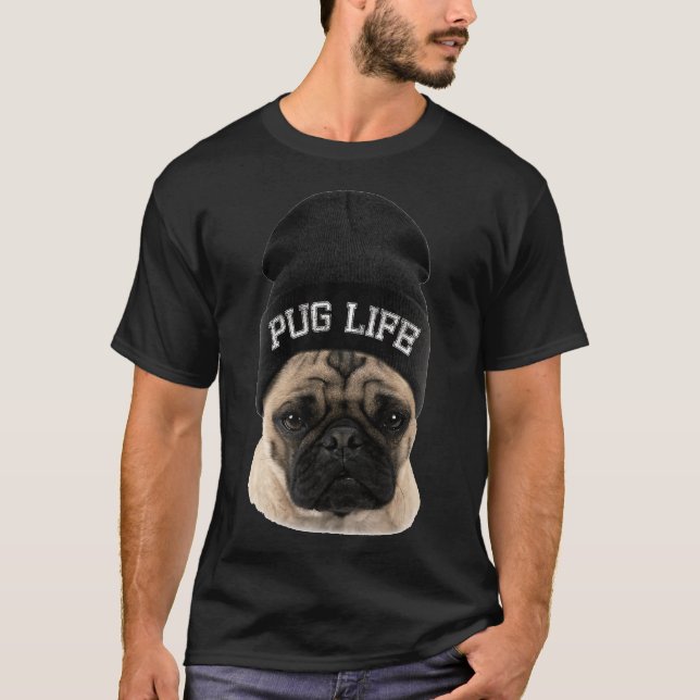 Pug Life Classic T-Shirt 392 (Frente)