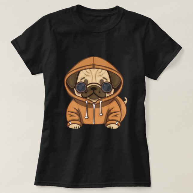 Pug Life Women's T-Shirt (Frente do Design)