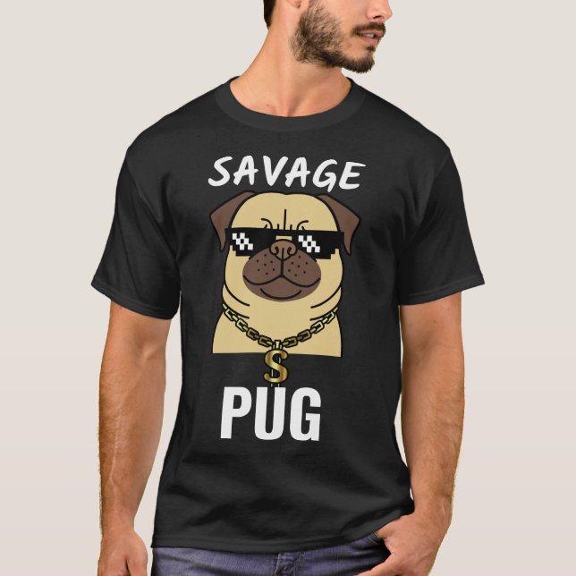Pug loaf - pug lover Classic T-Shirt 275 (Frente)