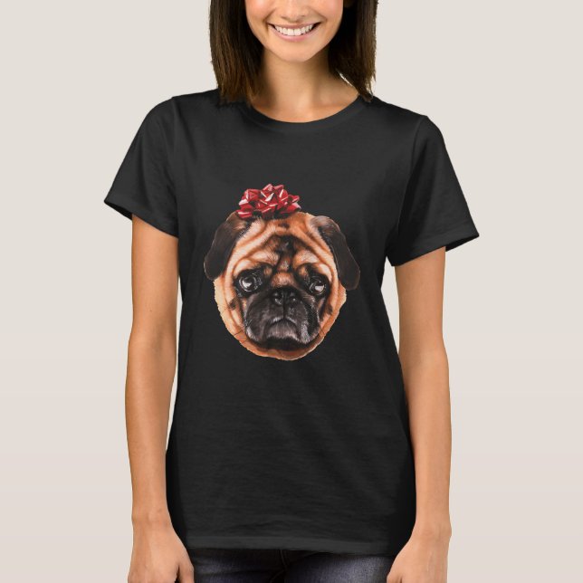 Pug love Classic T-Shirt 844 (Frente)