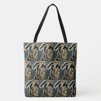 Pug Love Tote Bag