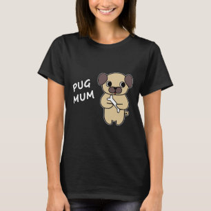 PUG MÃE 3 T-Shirt clássico 31
