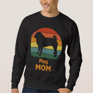 Pug Mãe Design Clássica Colorida Camisa 801