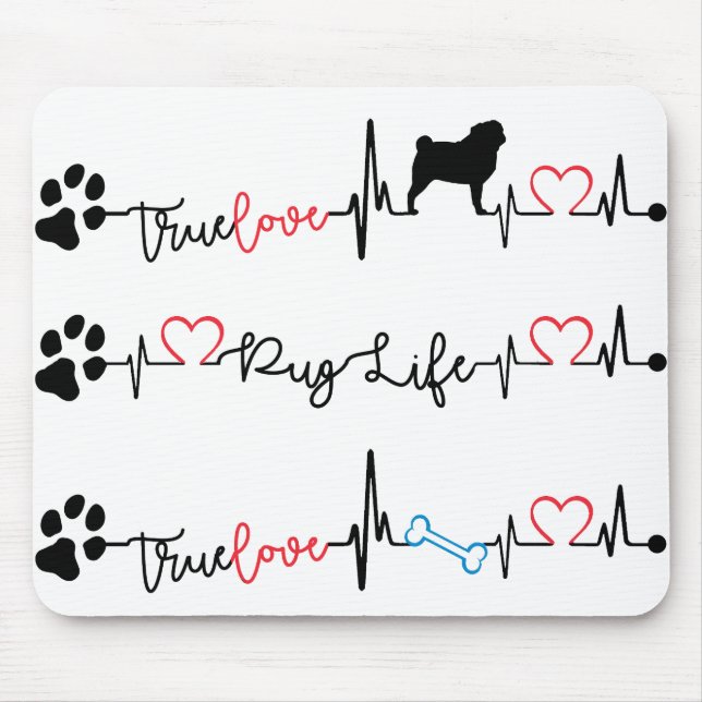 Pug Mousepad (Frente)