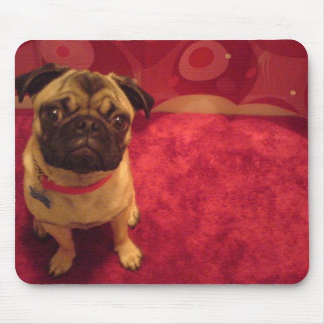 Pug Mousepad Machi (Frente)