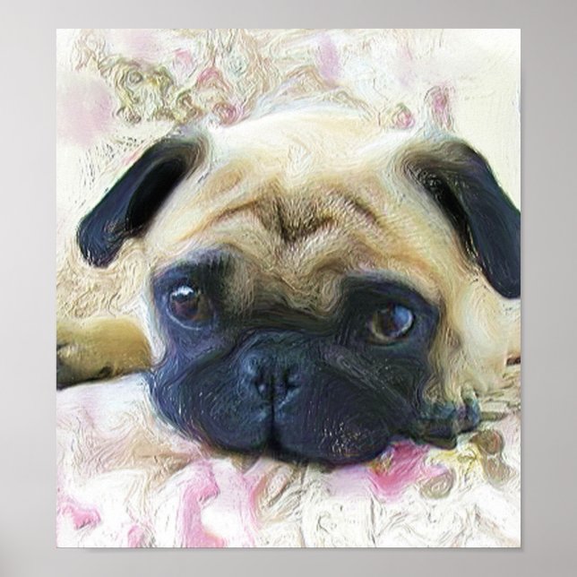 Pug Poster (Frente)