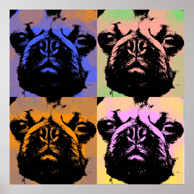Pug poster (Frente)