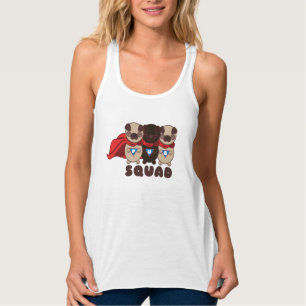 Pug Squad Pug To The Rescue Woman's Tank Top