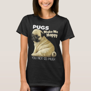 Pug Sweater Pug Funny Gifts Clássico T-Shirt 657