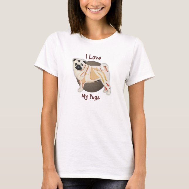 Pug T-Shirt (Frente)
