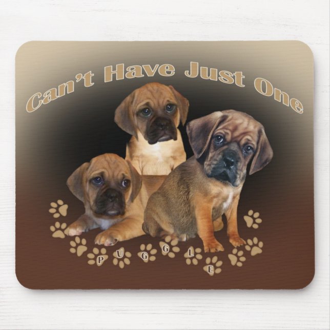 Puggle não pode ter apenas um Mousepad (Frente)