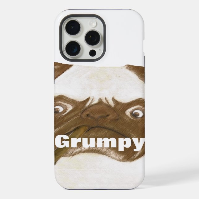Puggy personalizado com charuto (Verso)