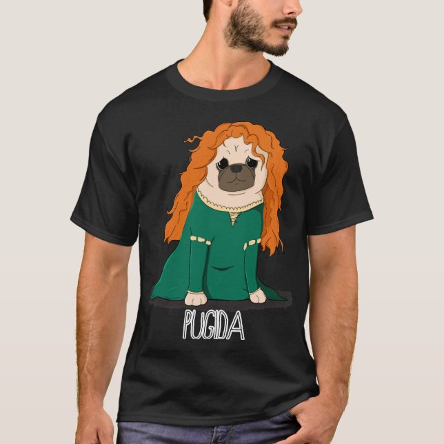 Pugida! T-Shirt clássico 433 (Frente)
