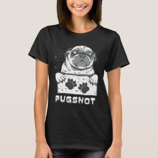 Pugshot de um Pug Mugshot Essencial T-Shirt 574