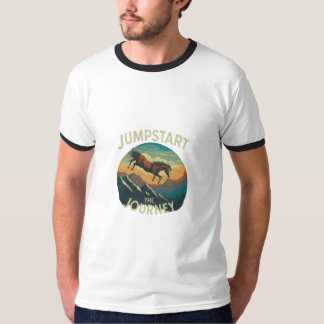 Pule a Design da Viagem" T-shirt