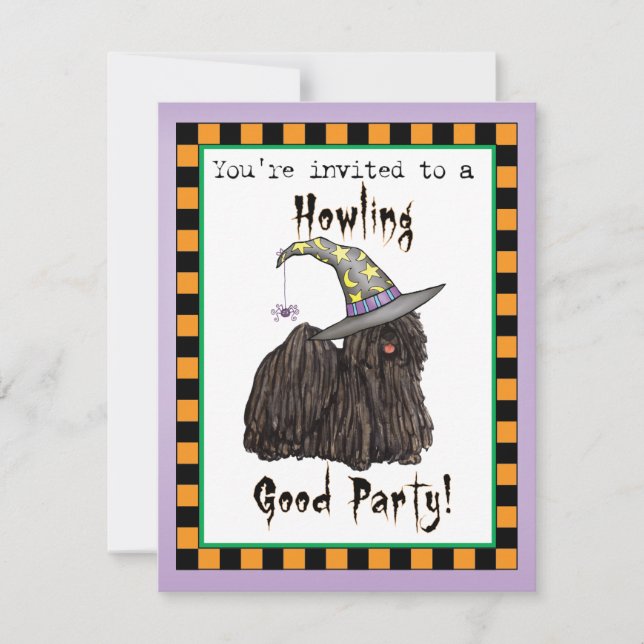 Puli Witch Convite (Frente)