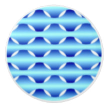 Pull Cerâmico de Arte Azul